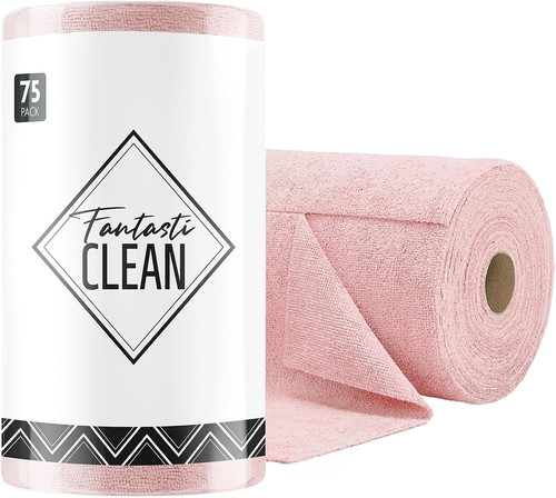Microfiber cleaning cloth roll - microfiber,