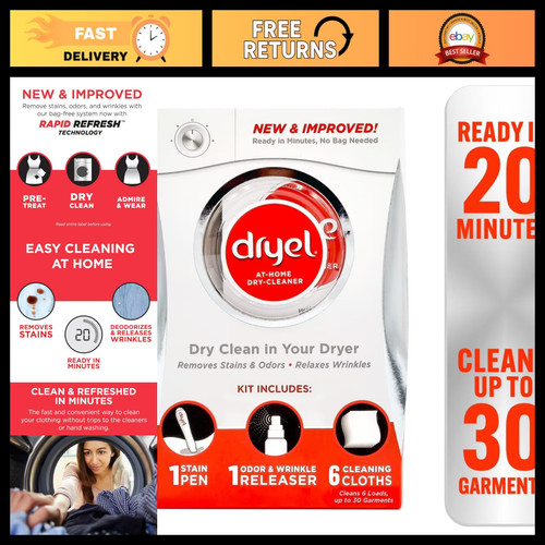Home dry cleaning kit - at-home,