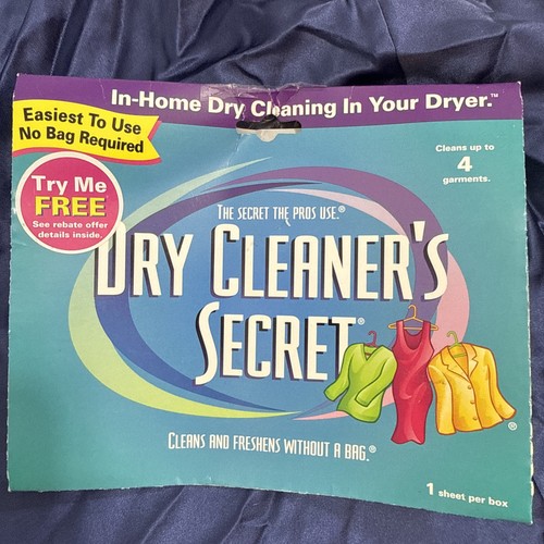 Dry cleaners secret sheet - secret, 1