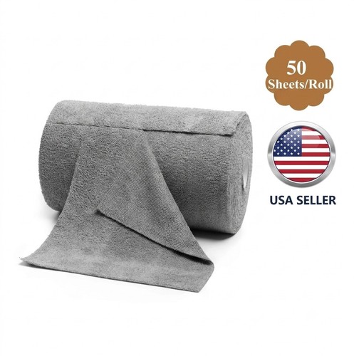 Reusable microfiber towel roll - towel,